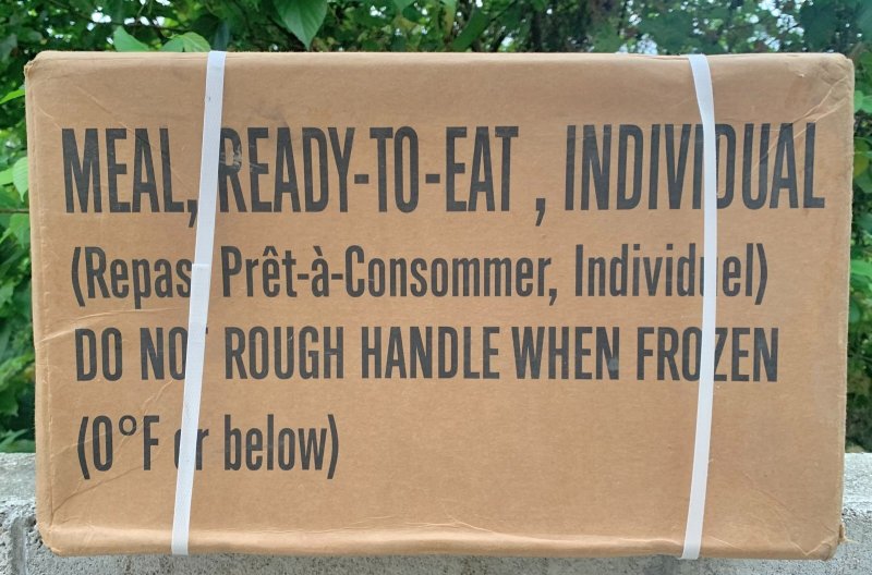 画像1: 米軍実物 2024年10月検【アメリカル】MREレーション/戦闘食 MENU-A (1)