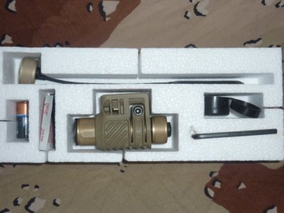 画像2: SPL-120　US ARMY ウエポンライトキット