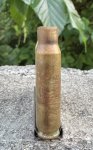 画像2: 米軍実物 7.62mm 空薬莢5連 薬莢 クリップ セット 使用済み 安全品 (2)
