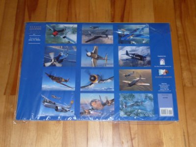 画像1: 米軍放出品.FLYING 2002 LEGENDS　カレンダー