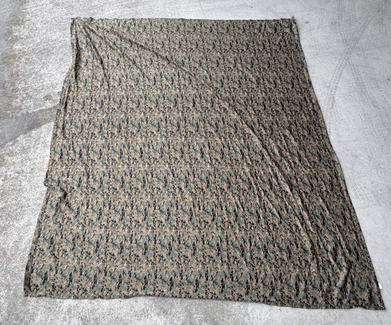 画像1: 米軍放出品 ウッドランド ピクセル マーパット ブランケット  マルチカバー (1)