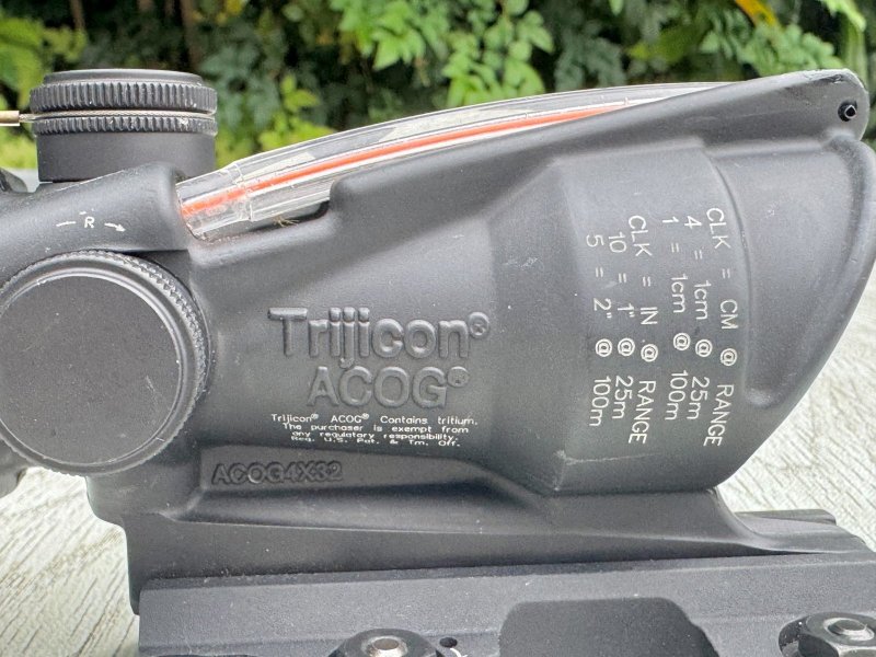 画像8: 海兵隊実物 トリジコン Trijicon ACOG 4x32 BAC Riflescope (8)
