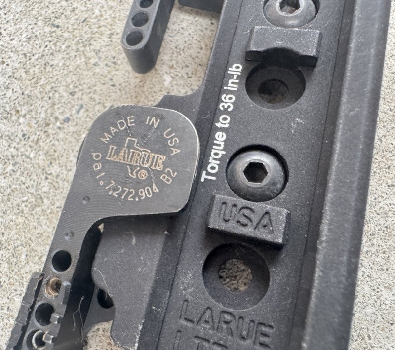 画像7: 激レア！！米軍実物 LARUE LT799 Trijicon ACOG QDマウント (7)