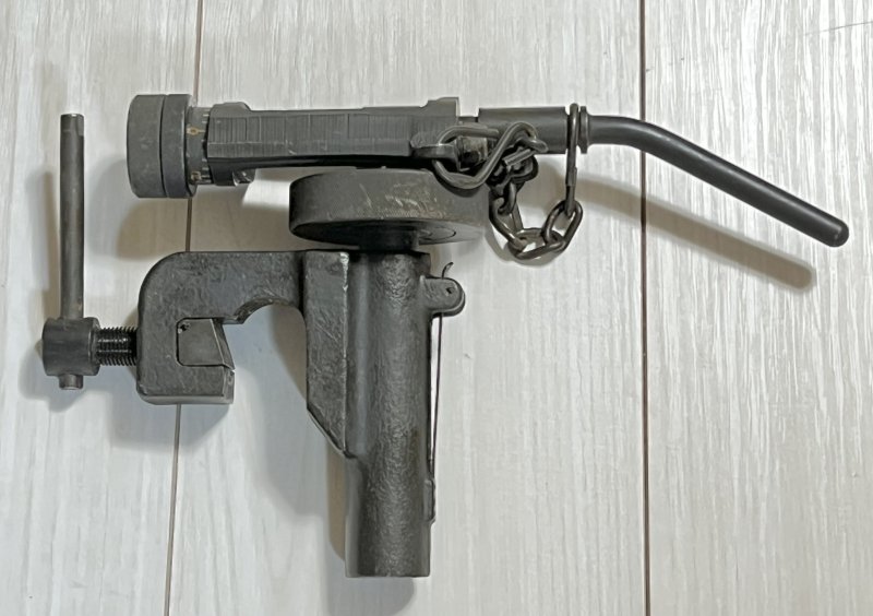 画像7: 米軍実物 Traverse and Elevation Mechanism T&E M2 トライポッド ブローニング (7)