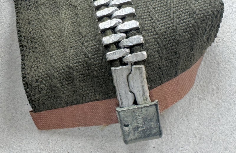 画像4: 希少 米軍実物 スリーピング バッグ キッド／バック M65/51 ジャケット SCOVILL アルミジッパー (4)