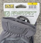 画像5: 米軍放出品 メカニクスウェア ファストフィットグローブ ウルフグレ (5)