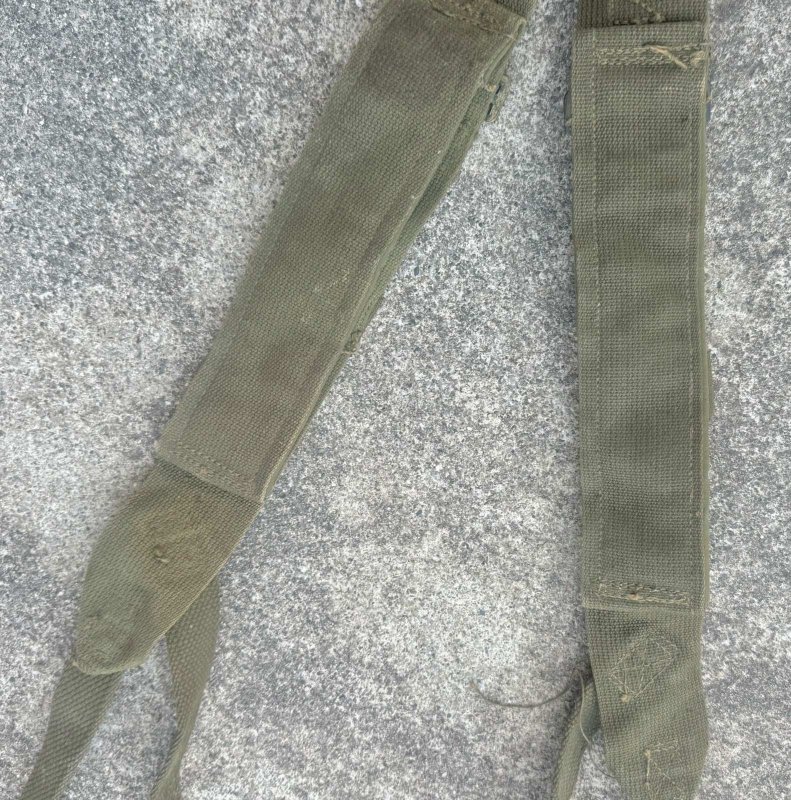 画像13: 米軍実物 SUSPENDER PACK FIELD CARGO AND COMBAT  X型 サスペンダー　 (13)