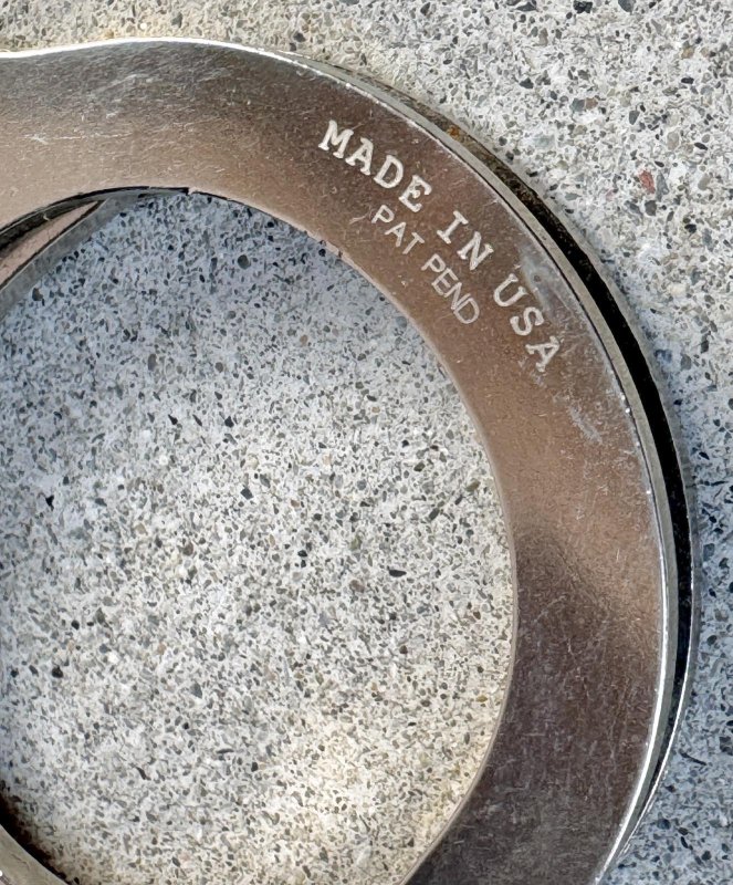 画像7: 米軍実物  Peerless Handcuff Company（ピアレス・ハンドカフ・カンパニー） ハンドカフ Model 700B (7)