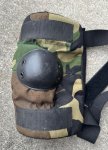 画像4: 米軍実物 Bijan's Protective Equipment製 ウッドランド エルボーパット (4)