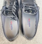 画像7: 米軍実物 CAPPS Enamel Service Shoes エナメル サービス シューズ (7)