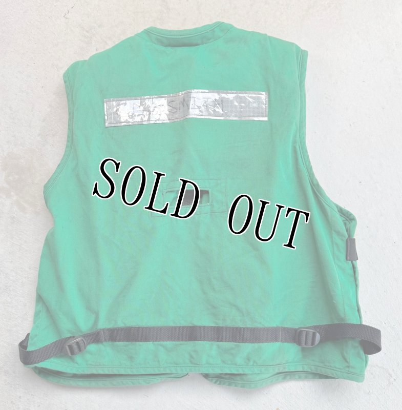 画像3: 米軍実物 LIFE RESERVER VEST グリーン　LARGE (3)