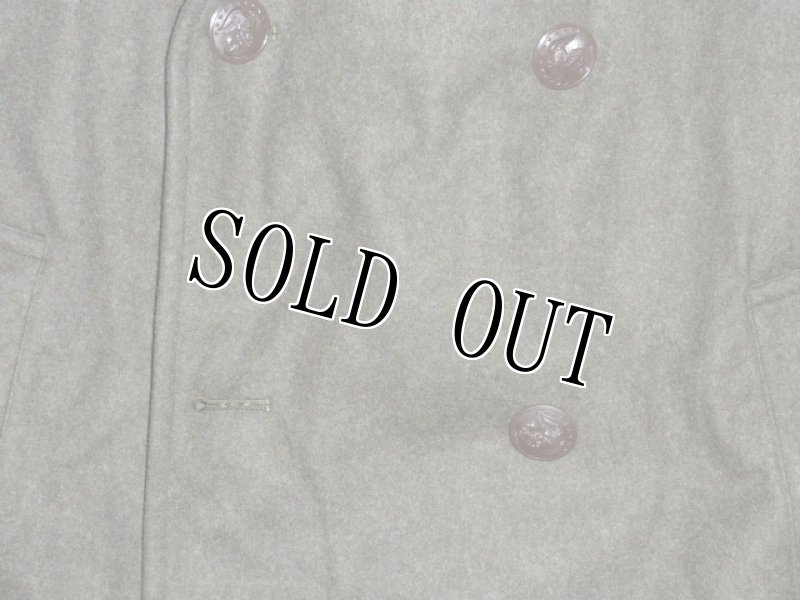 画像3: U,S,M,C, ウールオーバーコート 38R (3)