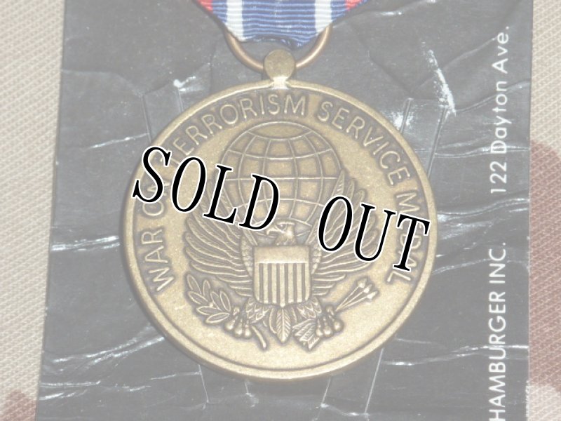 画像2: 米軍放出品.テロ戦争従軍記章 Global War on Terrorism Service Medal (2)