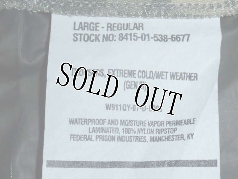 画像4: GEN III ACUゴアテックスパンツ L-R (4)