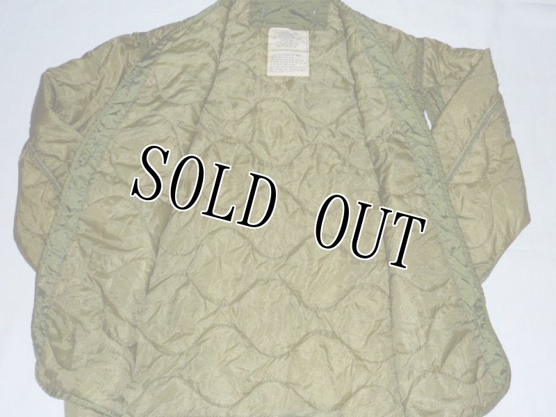 画像2: 米軍放出品,M-65フィールドジャケットライナー S (2)