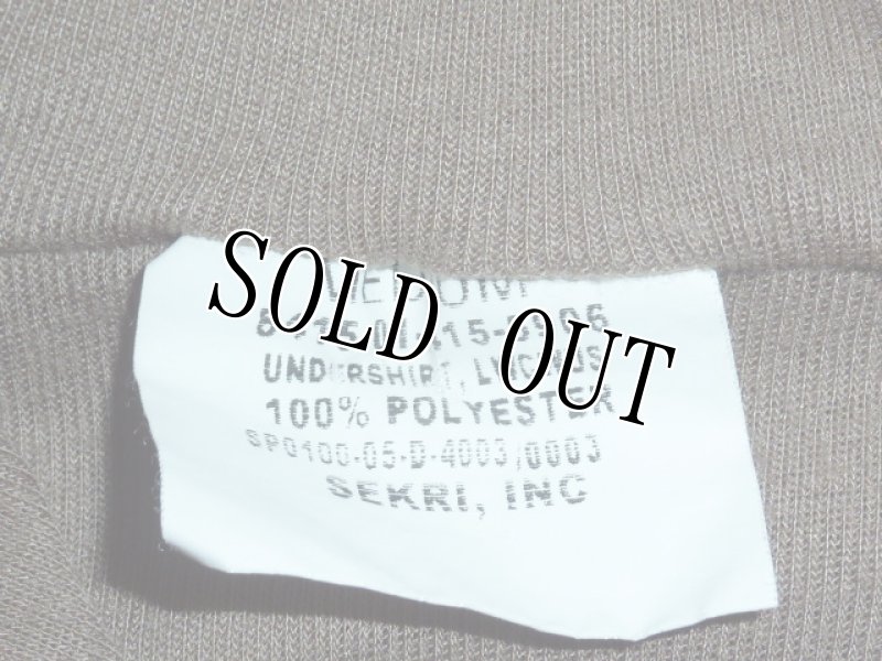 画像3: 米軍放出品,アンダーシャツ M (3)