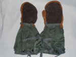 画像1: 米軍放出品,INSERT.MITTEN SET FLYING　TYPE　N-4B　L (1)