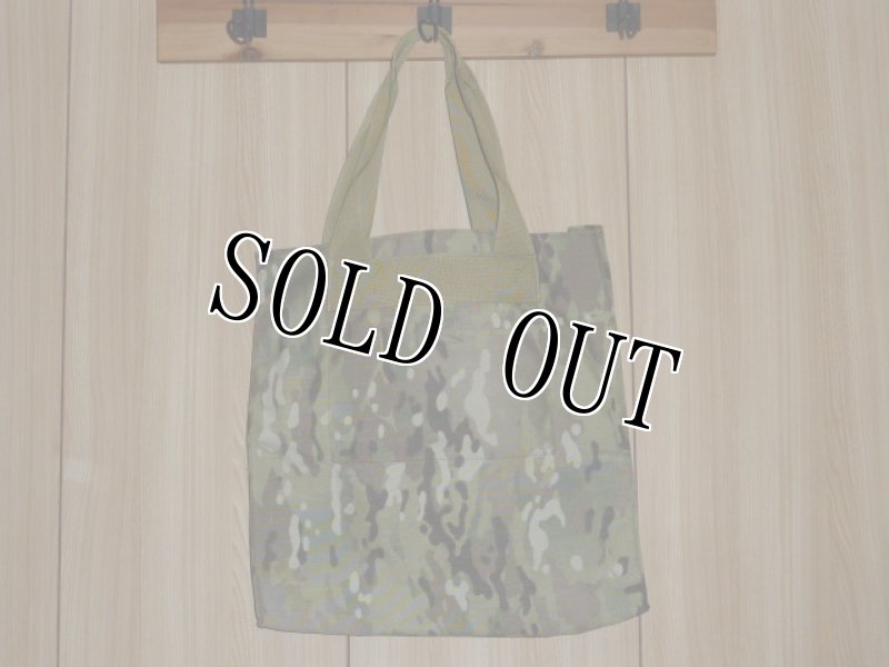 画像2: タイガーエンブ/オードナンス　トートバッグ　マルチカム(コヨーテ） (2)