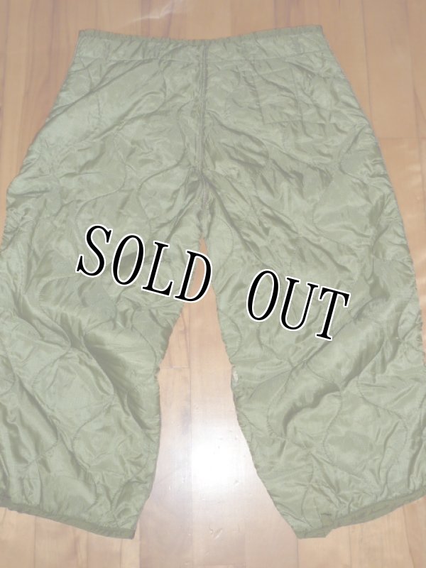 画像2: 米軍放出品,LINER,TOROUSERS,MEN'S, FIELD, XS-SR (2)