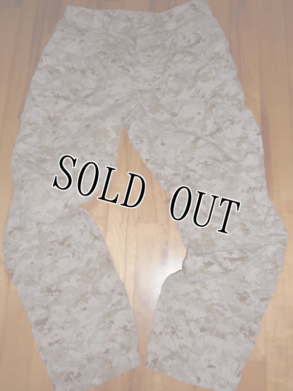 画像2: 米軍放出品,USMC,FROG デザートマーパットコンバットパンツ　M-L (2)