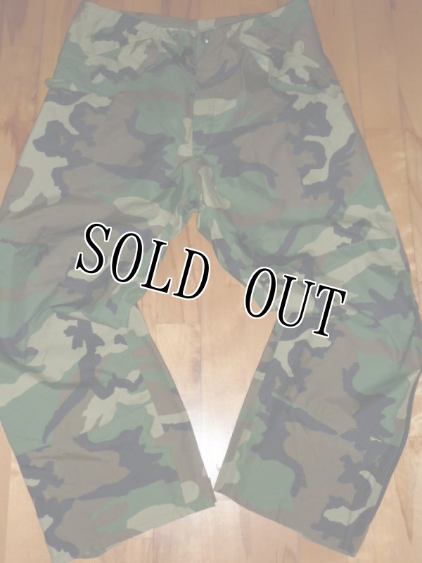 画像2: 米軍放出品,迷彩　ゴアテックスパンツ　M-R (2)