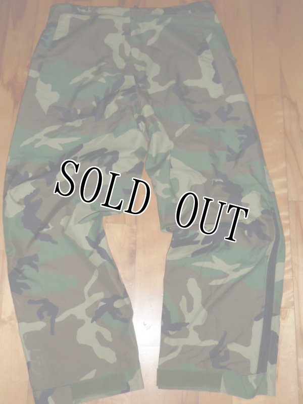 画像3: 米軍放出品,迷彩　ゴアテックスパンツ　M-R (3)