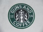 画像1: GUNS AND COFFEE PATCH (1)