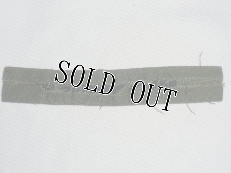 画像2: 米軍放出品.OD NAME　パッチ (2)