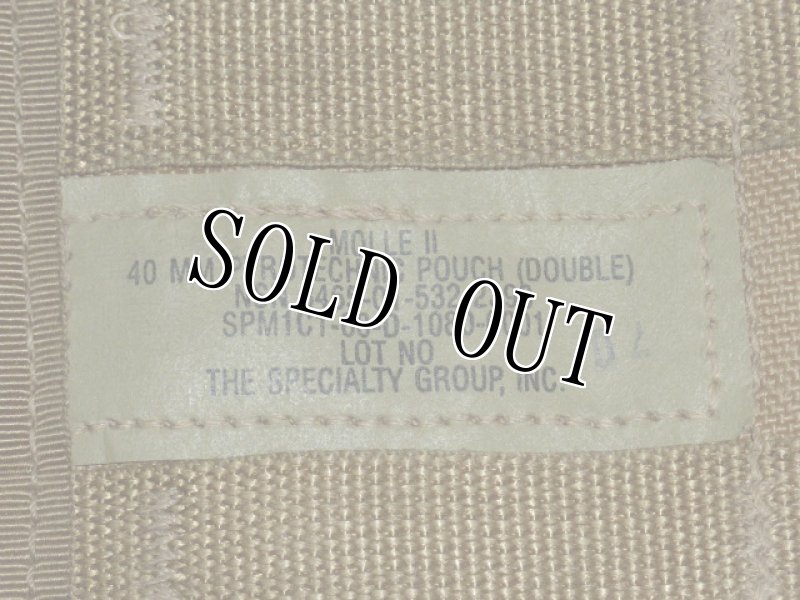画像3: 米軍放出品,MOLLE II 40MM PYROTECHNIC POUCH(DOUBLE) (3)