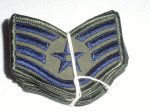 画像2: 米軍実物　U,S,A,F　STAFF.SERGEANT　6ペア (2)