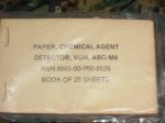 画像4: 米軍放出品.PAPER.CHEMICAL.AGENT+マニュアル.セット (4)