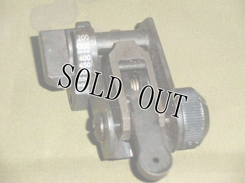 画像5: 米軍実物.マテック社 600M BUIS バックアップリアサイト (5)