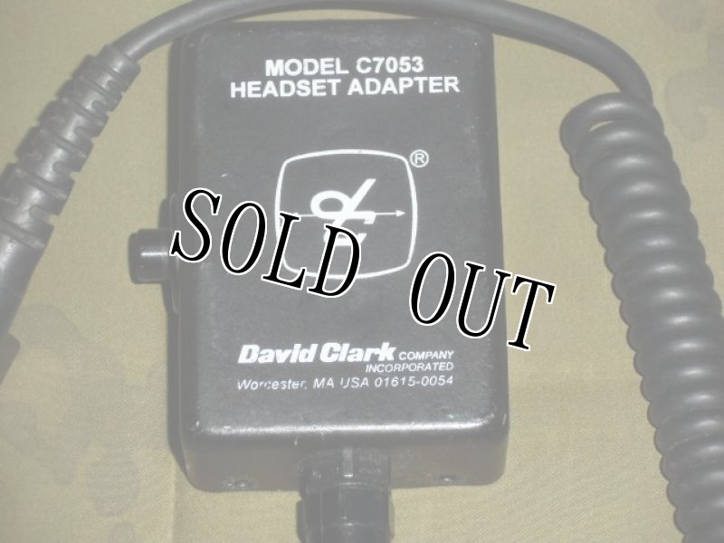 画像2: 米軍放出品.David Clark Headset Adapter Model C7053 (2)