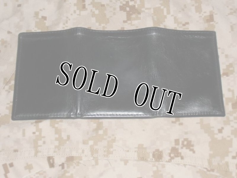 画像2: 米軍放出品.U.S.MARINE ウォレット オールレーザー 革 (2)