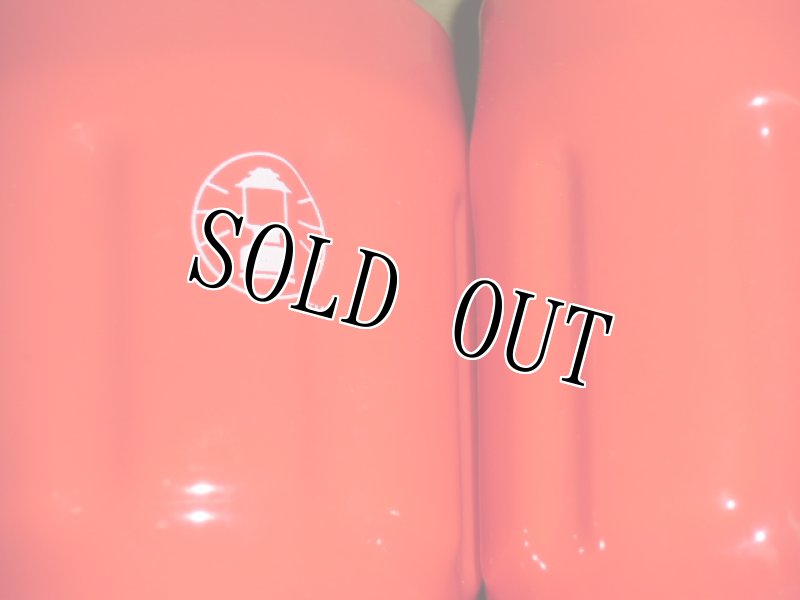 画像2: 米軍放出品.Coleman(コールマン)  ビバリッジ.カンホルダー レッド 3個 (2)