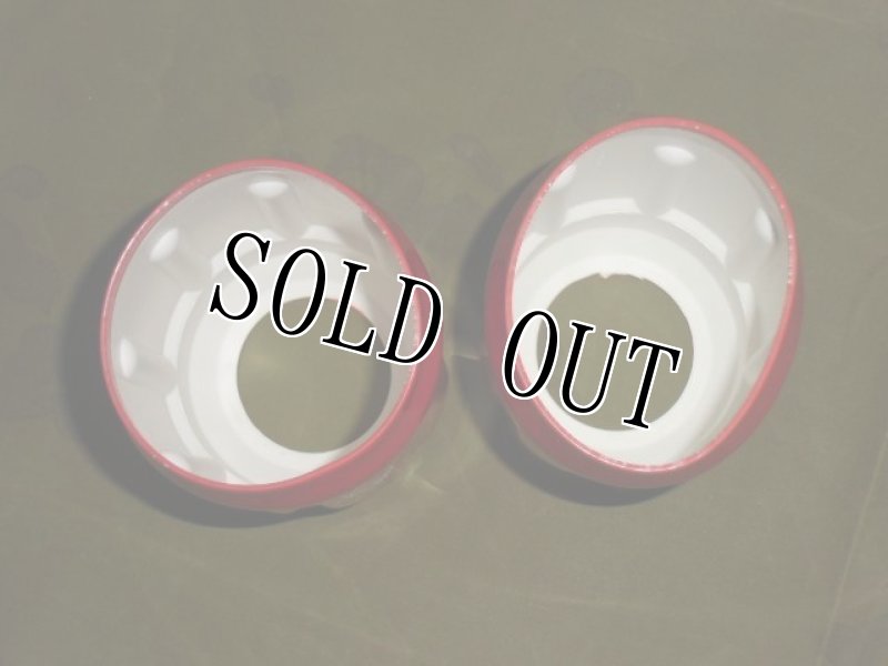 画像4: 米軍放出品.Coleman(コールマン)  ビバリッジ.カンホルダー レッド 3個 (4)