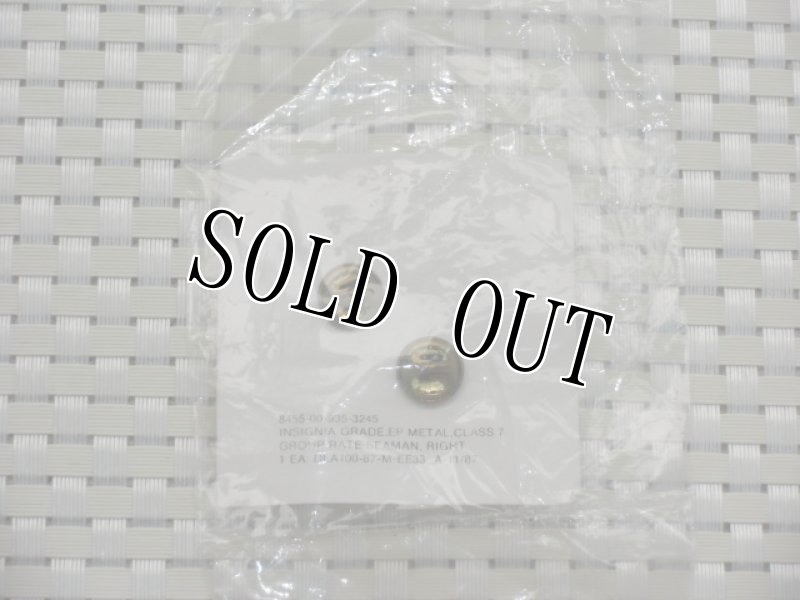 画像2: 米軍放出品,Navy Seaman Collar Rank Subdued (2)