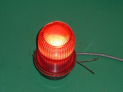 画像2: 米軍放出品.RED WARNING LIGHT