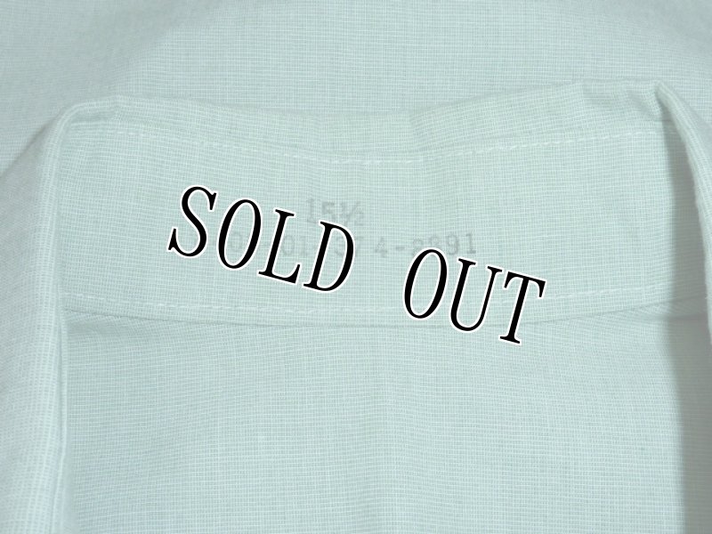 画像4: 米軍放出品,US ARMY　グリーンドレスシャツ　15×1/2 (4)