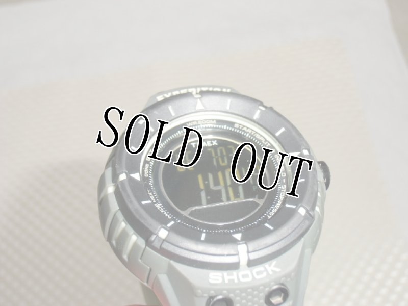 画像2: Timex Expedition Men's T49612　Digital Compass Military Green Watch (2)