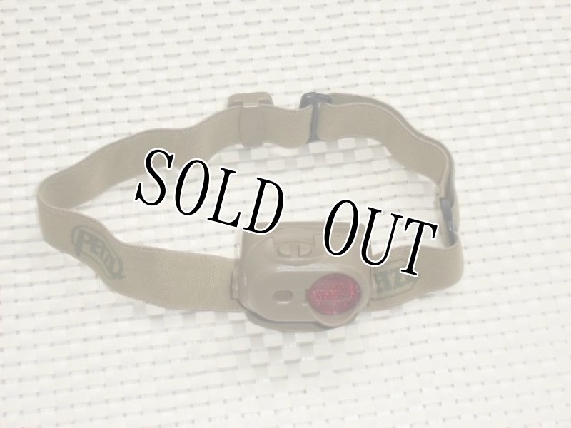 画像2: 米軍放出品.ペツル タクティカ XP ヘッドランプ デザート (2)