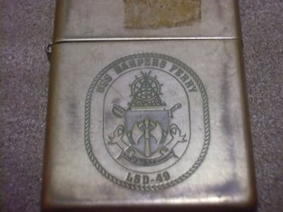 画像1: 米軍放出品 NAVY USS HARPERSFERRY LSD-49　