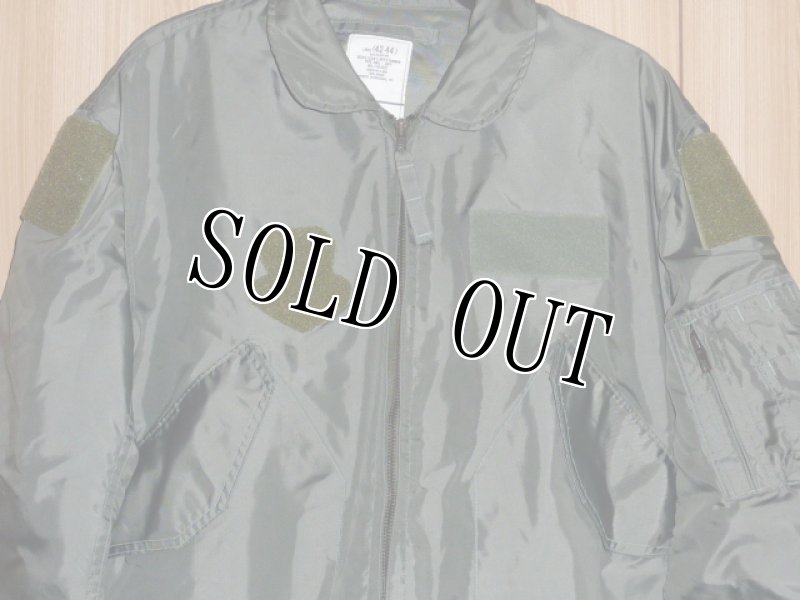 画像2: 米軍実物,CWU-36/P　フライトジャケット　L (2)