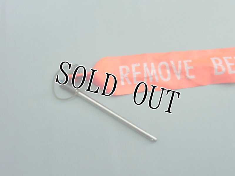 画像3: 米軍実物. Remove Before Flight 戦闘機.安全装置.フラッグ F15 (3)