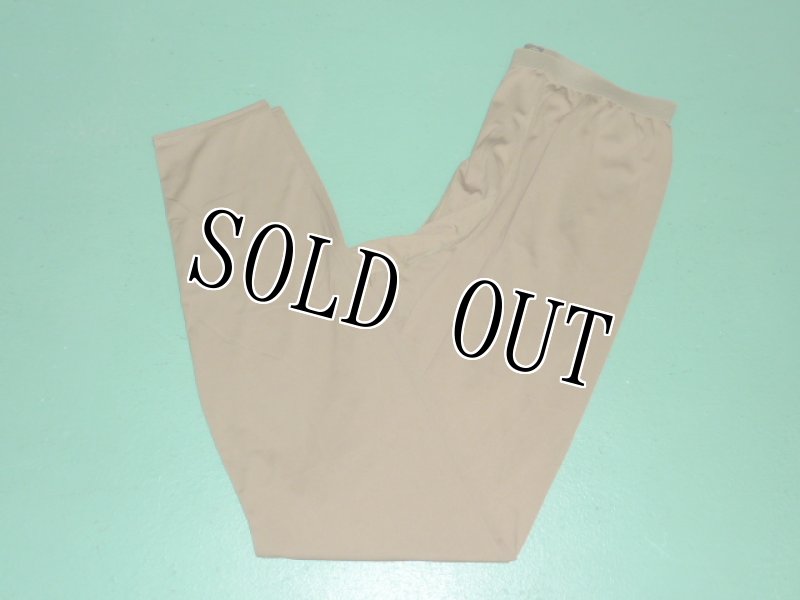 画像1: 米軍放出品,ポーラテック　アンダーパンツ　XL-L (1)