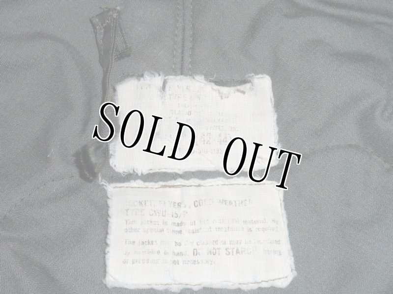 画像5: 米軍実物,CWU-45/P　フライトジャケット　L (5)