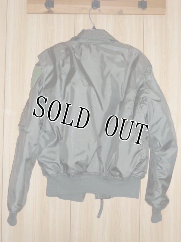 画像2: 米軍実物,CWU-45/P　フライトジャケット　L (2)