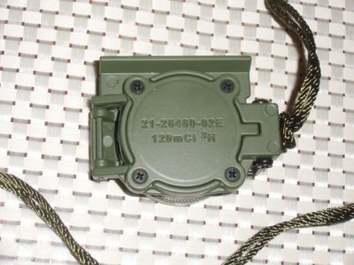 画像1:  米軍放出品,U.S. Army Official Tritium Lensatic Compass (3H Model)