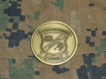 画像2: 米軍放出品，,MARINE,　HEADQUARTERS AND SERVICE BATTALION　コイン (2)