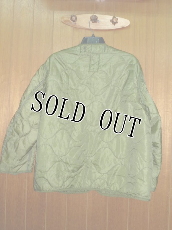 画像3: 米軍放出品,M-65フィールドジャケットライナー MEDIUM (3)